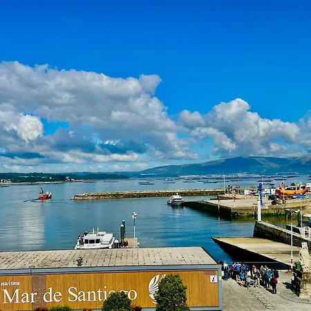 アパート Exclusivo Atico Boutique Con Vistas Al Mar ビラノーバ・デ・アロウサ